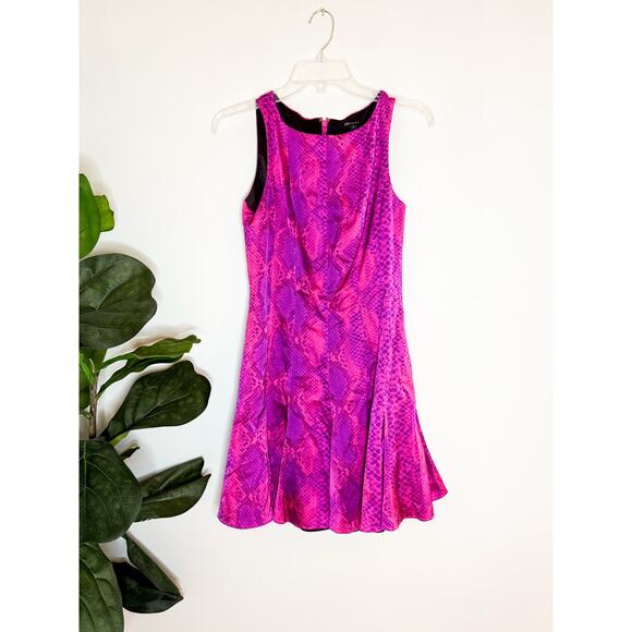 Jay Godfrey Animal Skin Dress Size 8 - Picture 1 of 6